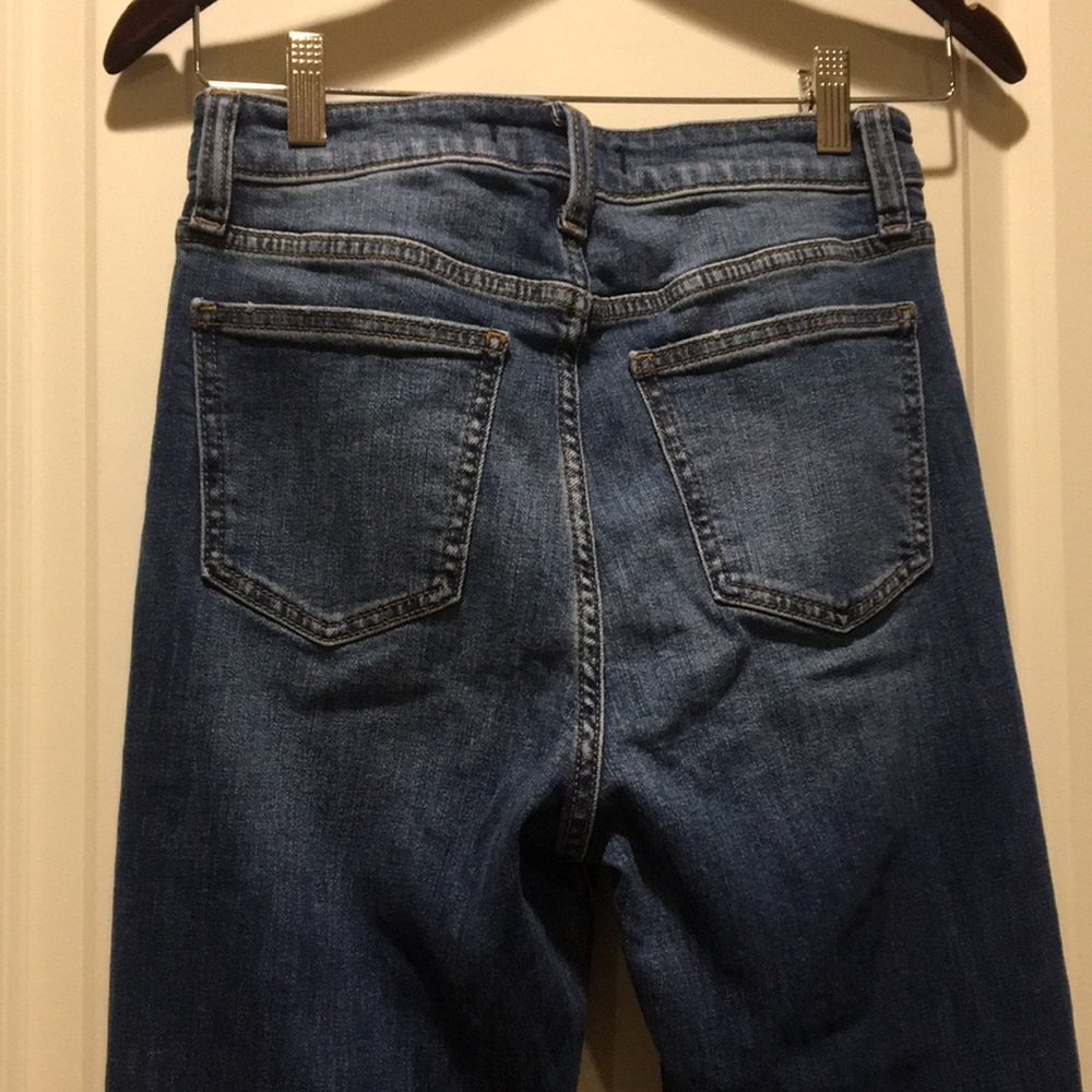 NWOT! Willow+Root crocheted The MOM fit ultra HIGH RISE High waist jeans size 26 - Picture 7 of 12